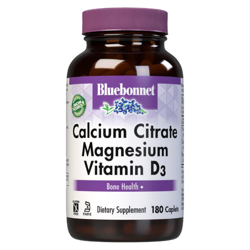 Bluebonnet - Calcium Citrate Magnesium Plus Vitamin D3 - 180 capsules