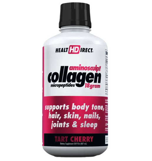 Health Direct - Aminosculpt Sugar-Free Collagen - Tart Cherry - 30 oz