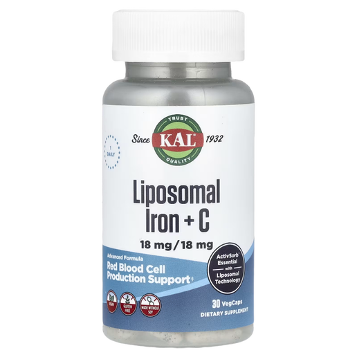 KAL- Liposomal Iron + C - 30 VCaps
