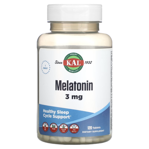 KAL - Melatonin 3mg - 120 Tablets