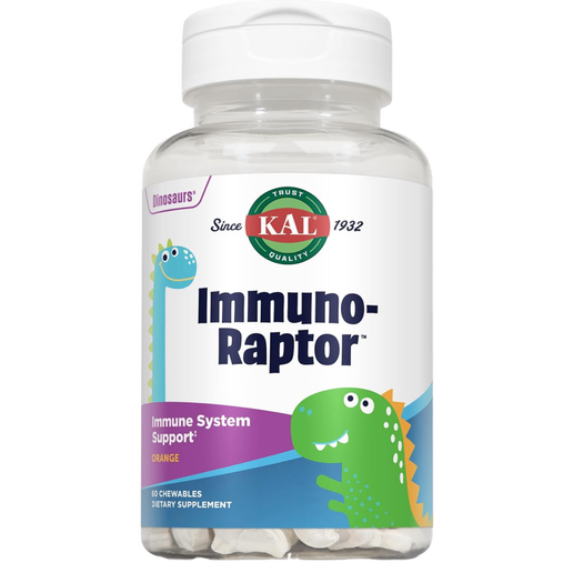 KAL - Immuno-Raptor Immune Support (Orange Flavor) - 60 chewables