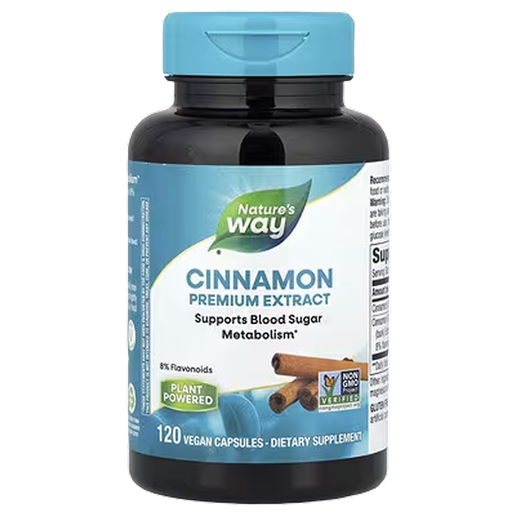 Nature's Way - Cinnamon  Extract - 120 Vcaps