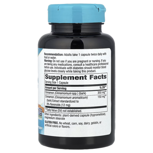 Nature's Way - Cinnamon  Extract - 120 Vcaps