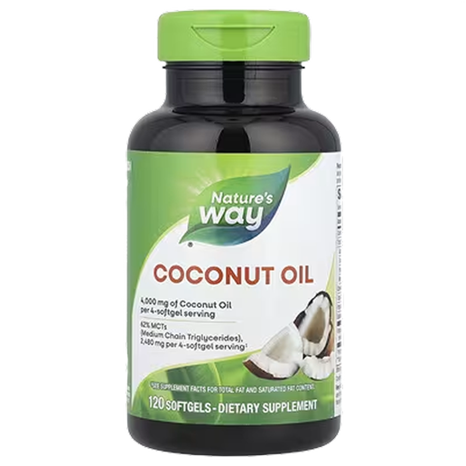 Nature's Way - Coconut Oil - 120 Softgels
