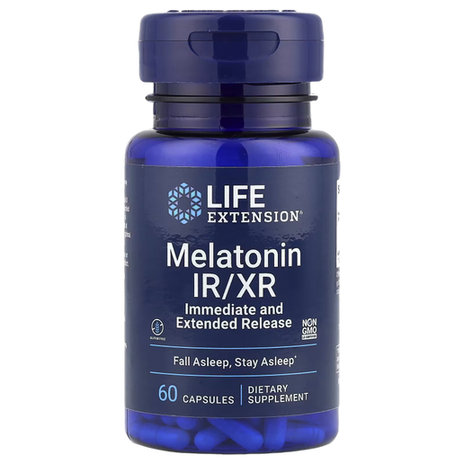 Life Extension - Melatonin IR/XR - 60 Capsules
