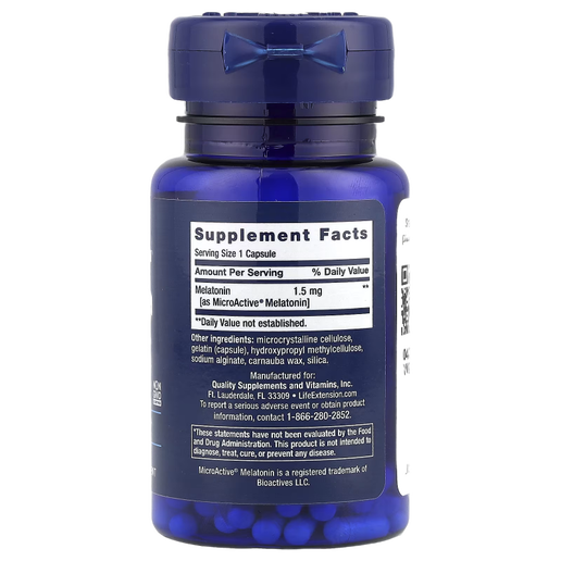 Life Extension - Melatonin IR/XR - 60 Capsules