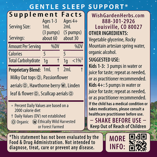Wishgarden - Sleepy Nights & Fresh Mornings For Kids - 2oz