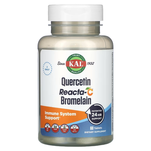 KAL -  Quercetin Reacta-C Bromelain - 60 tablets