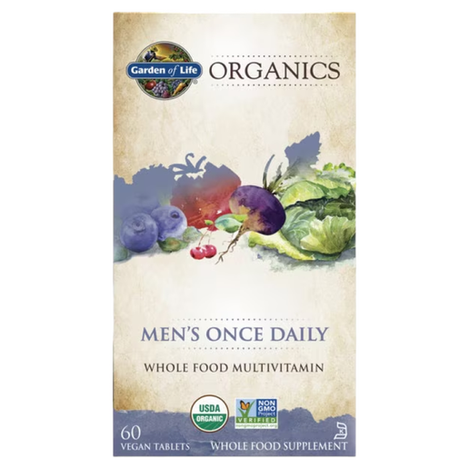 Garden of Life - Mykind Organics - Men's Once Daily Multi - 60 Tablets
