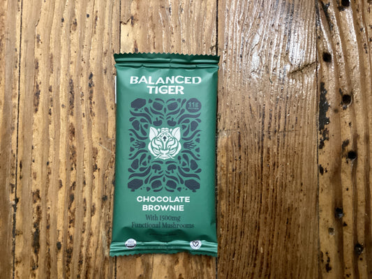 Balanced Tiger Chocolate brownie Mushroom bar