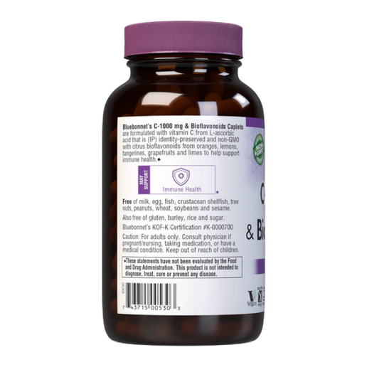 Bluebonnet - C-1000 mg & Bioflavonoids - 180 capsules