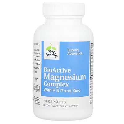 Terry Naturally - BioActive Magnesium Complex - 60 Caps