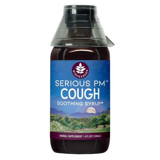 Wishgarden - Serious Cough AM Soothing Syrup - 4 oz Jigger