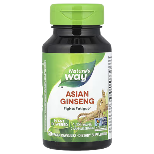 Nature's Way - Asian Ginseng - 60 VCaps