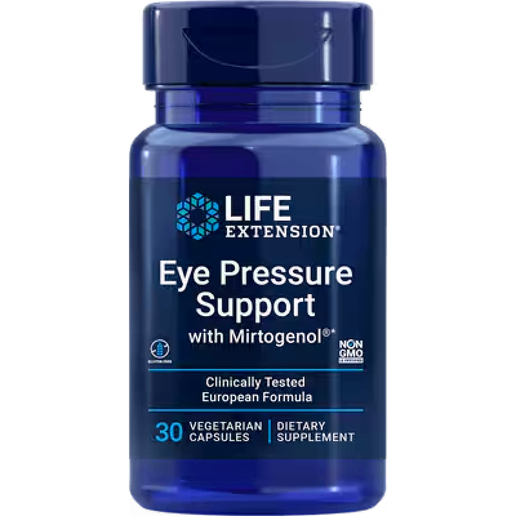 Life Extension - Eye Pressure Support with Mirtogenol - 30 Capsules