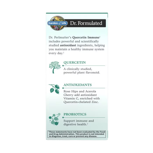 Garden of Life - Dr. Formulated Quercetin Immune† - 30ct Tablets