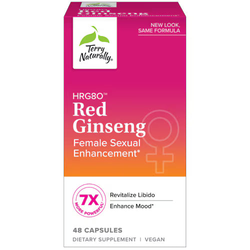 Terry Naturally - HRG80™ Red Ginseng Female Sexual Enhancement  - 48 Tablets