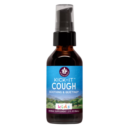 Wishgarden - Kids Kick-It Cough (Soothing & Quieting)- 2 fl oz