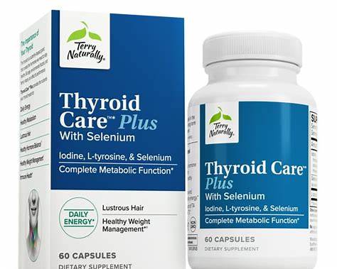 Terry Naturally - Thyroid Care™ PLUS Selenium - 60 Caps
