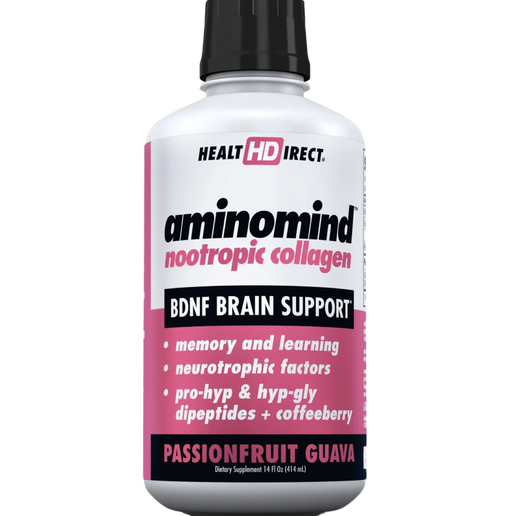 Health Direct - Aminomind Nootropic Collagen - Passionfruit Guava- 14 fl oz