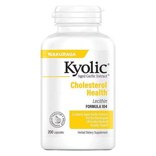 Kyolic - Aged Garlic Extract Cholesterol Health - 200 capsules