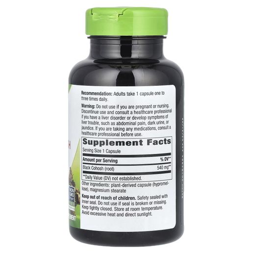 Nature's Way - Black Cohosh Root - 180 VCaps