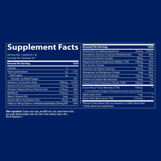 Trace Minerals - Tangerine Power Pak - 30 Count