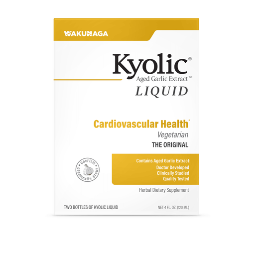 Kyolic - Aged Garlic Extract Liquid - Cardiovascular Health - 2 - 2 oz bottles