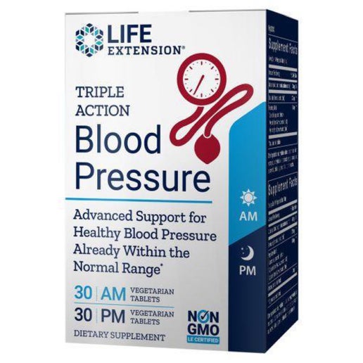 Life Extension - Triple Action Blood Pressure - 60 Veg Tabs