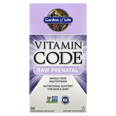 Garden of Life - Vitamin Code Raw Prenatal  - 90 Tablets