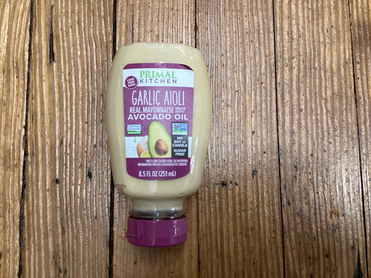 Primal Kitchen Garlic Aioli Avocado Mayonnaise 8.5oz