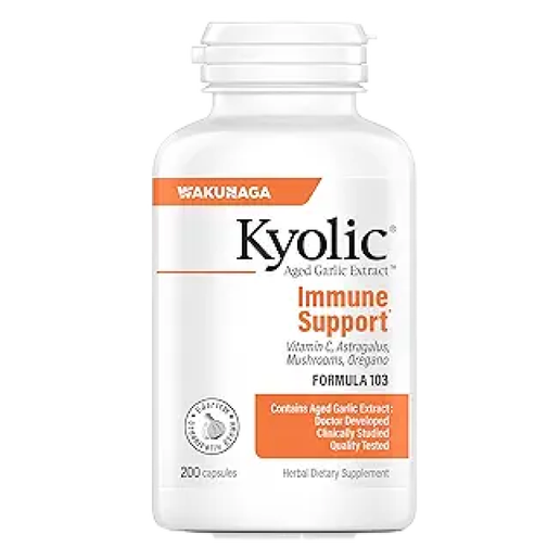 Kyolic - Aged Garlic Extract Immune Support - 200 Capsules