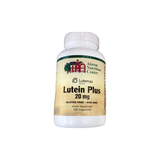 Akron Nutrition Center - Lutein Plus 20mg with Bilberry - 120 Caps