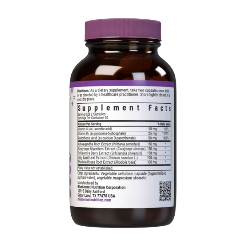 Bluebonnet - Adrenal Support - 60 Vcaps