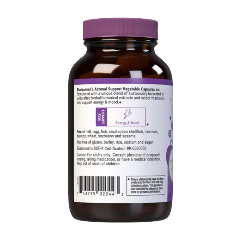 Bluebonnet - Adrenal Support - 60 Vcaps