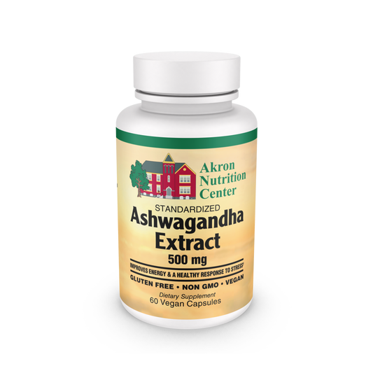 Akron Nutrition Center - Ashwagandha Extract 500mg - 60 VCaps