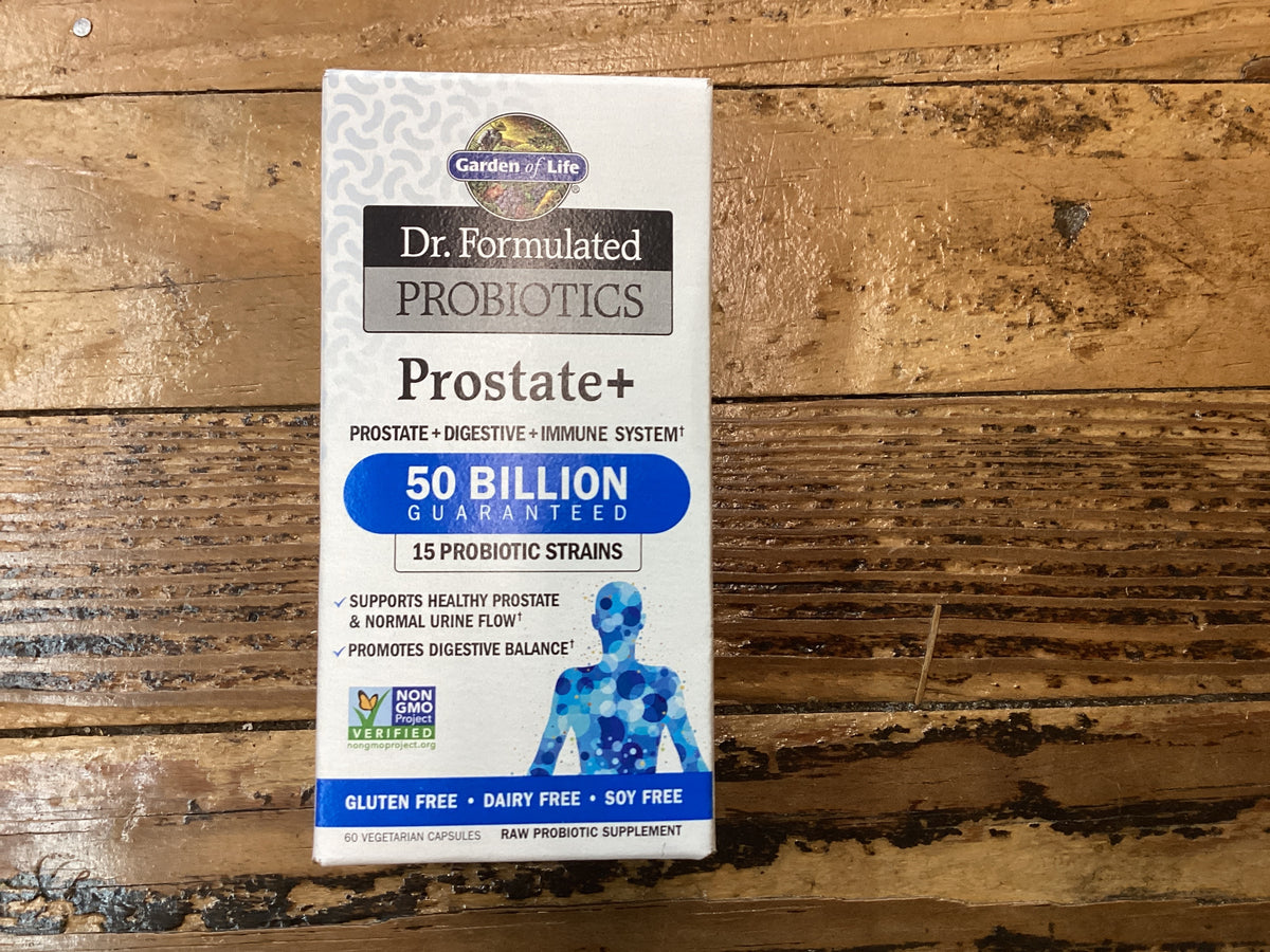 Garden of Life - Dr. Formulated Probiotics Prostate+ 60 Capsules (Cooler)
