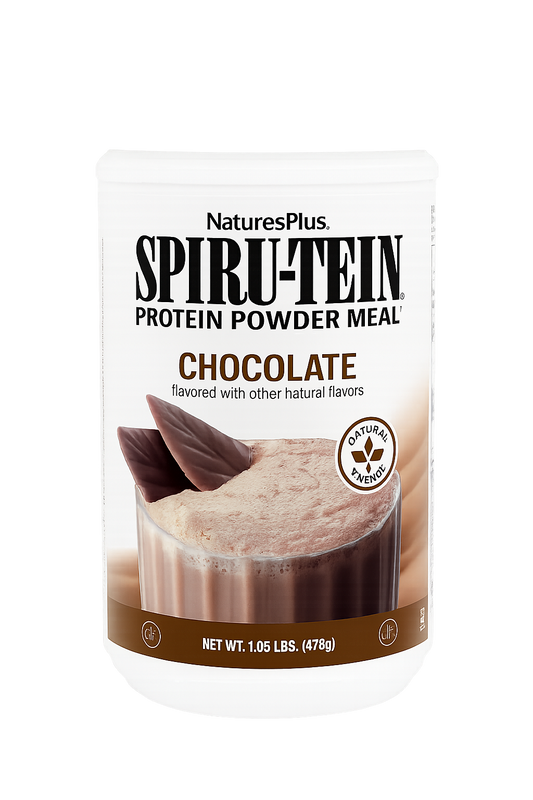 NaturesPlus - Spiru-tein Shake - Chocolate - 1.05 lbs