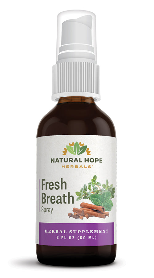Natural Hope Herbals Fresh breath spray 1 floz