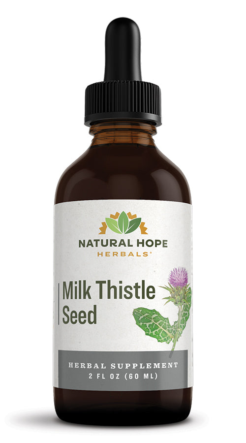 Natural Hope Herbals Milk Thistle seed 2 floz