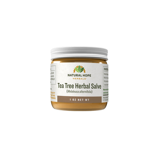 Natural Hope Herbals - Tea Tree Herbal Salve - 1 oz