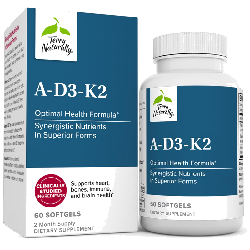 Terry Naturally - A-D3-K2 - 60 softgels