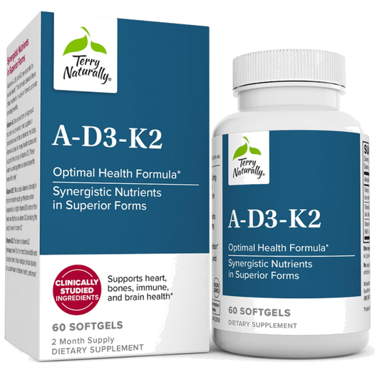 Terry Naturally - A-D3-K2 - 60 softgels