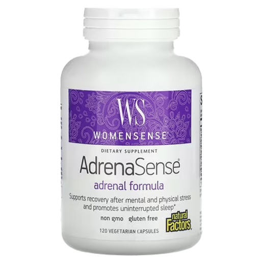 Natural Factors - Womensense Adrenasense - 120 Capsules