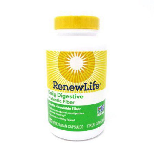 Renew Life - Adult Daily Digestive Prebiotic Fiber - 150 caps