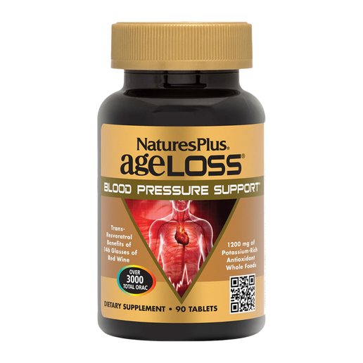 NaturesPlus - AgeLoss Blood Pressure Support - 90 Tablets