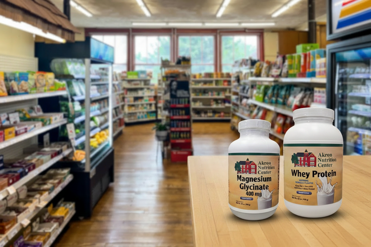 Akron Hero - Magnesium & Protein Right Side