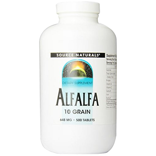 Source Naturals - Alfalfa - 500 Tablets