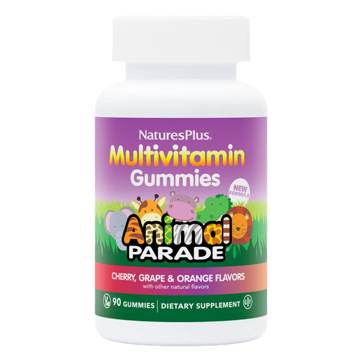 NaturesPlus - Animal Parade Multivitamin Gummies (Cherry Grape Orange) - 90 Gummies