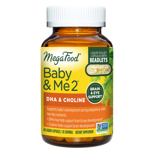 MegaFood - Baby & Me 2 (DHA & Choline) - 60 tb